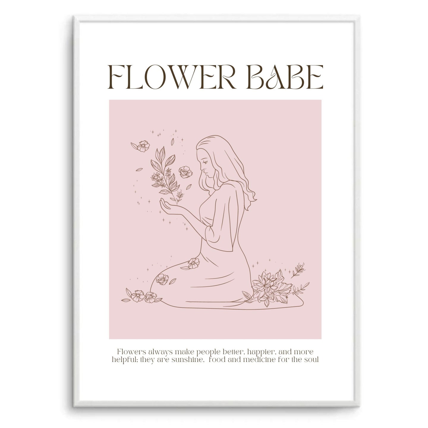 Flower Babe | Art Print