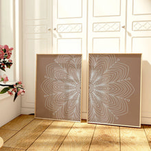Load image into Gallery viewer, Mandala Neutral Set of 2

