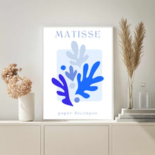 Load image into Gallery viewer, Matisse Bright Blue III | Art Print
