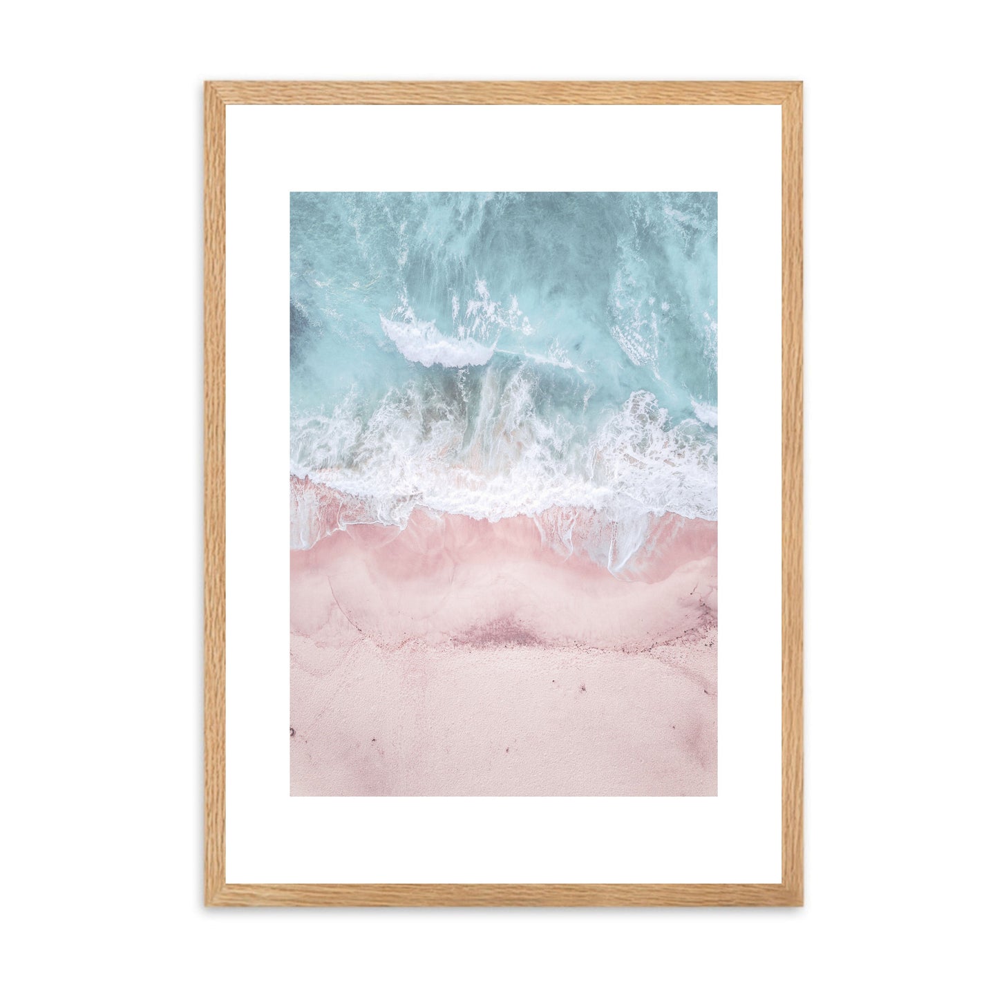 Pink Waters II | Framed Print