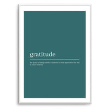 Load image into Gallery viewer, Gratitude Definition
