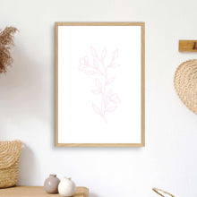 Load image into Gallery viewer, Matisse Flowers Pink &amp; White | Framed Print
