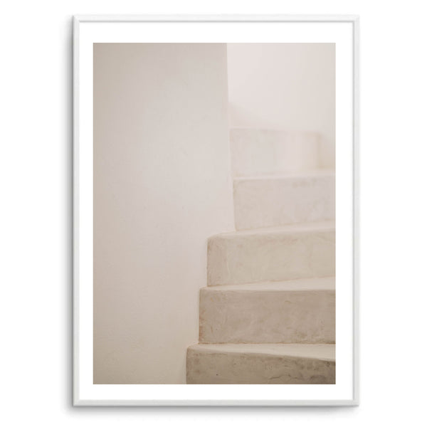 Neutral Aesthetic Stairs II | Art Print