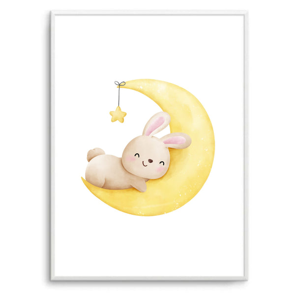 Sleepy Bunny II | Art Print