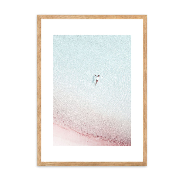 Pink Waters I | Framed Print