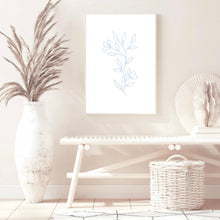 Load image into Gallery viewer, Matisse Flowers Blue &amp; White | Framed Print
