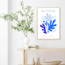 Load image into Gallery viewer, Matisse Bright Blue III | Art Print
