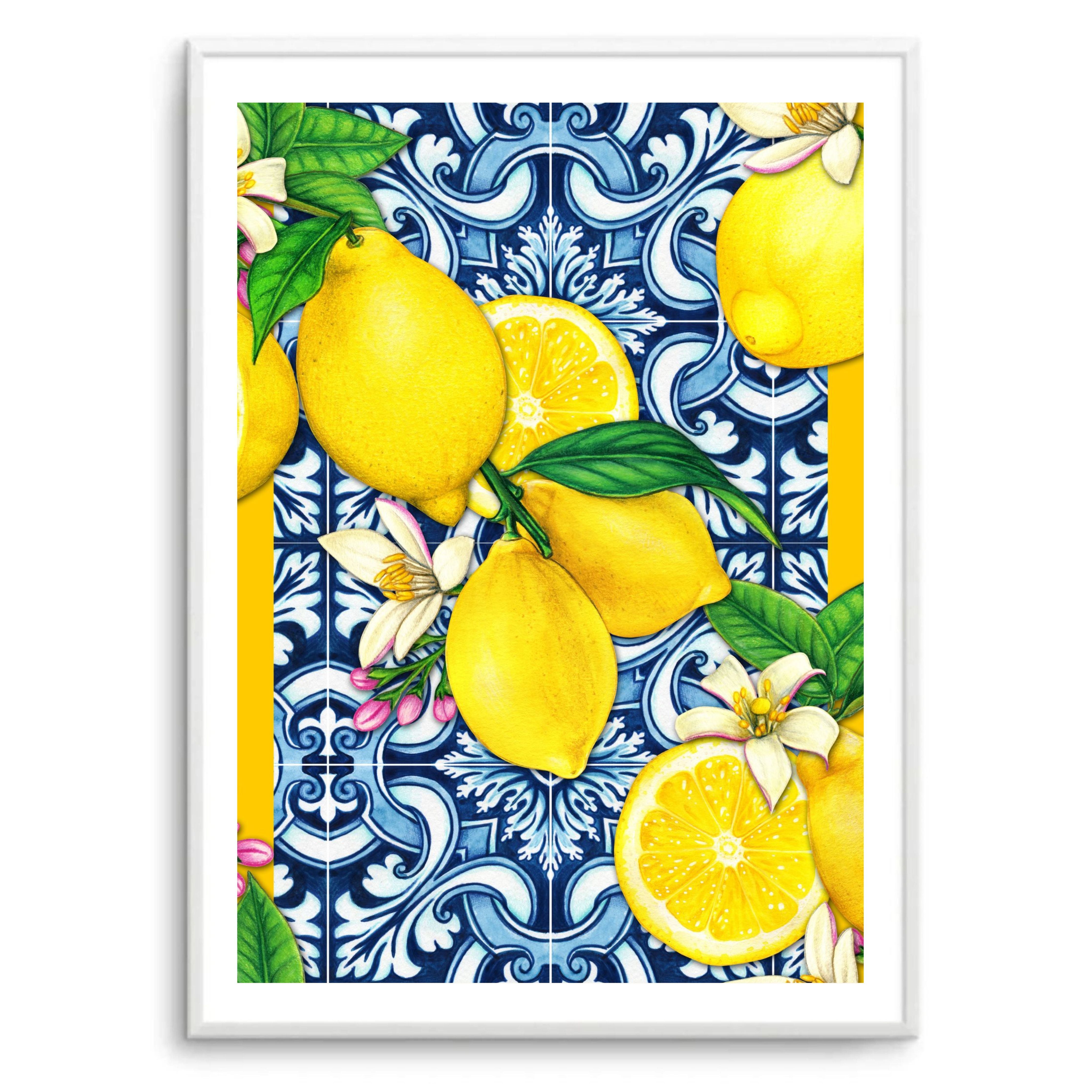 Italian Lemons I | Art Print – Soul Studio