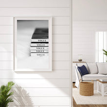 Load image into Gallery viewer, Black &amp; White Books | Art Print
