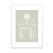 Load image into Gallery viewer, Matisse Rainbow Sage | Framed Print
