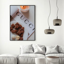 Load image into Gallery viewer, Chocolate &amp; Candles | Art Print
