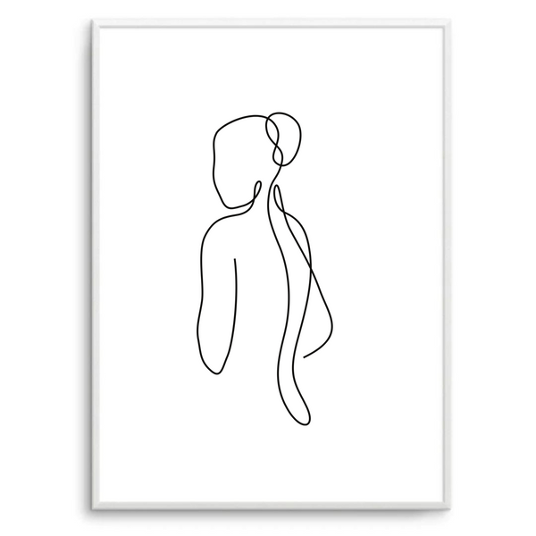 Line Art Woman II