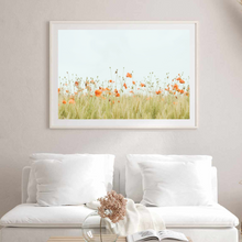 Load image into Gallery viewer, Poppies Landscape | Art Print
