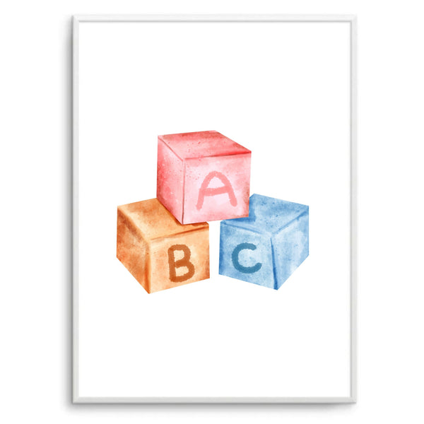 ABC Blocks | Art Print