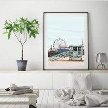 Load image into Gallery viewer, Santa Monica Pier LA I | Art Print
