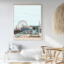 Load image into Gallery viewer, Santa Monica Pier LA I | Art Print
