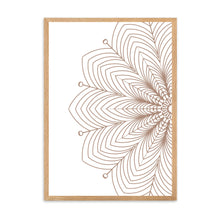 Load image into Gallery viewer, Mandala White | Framed Print
