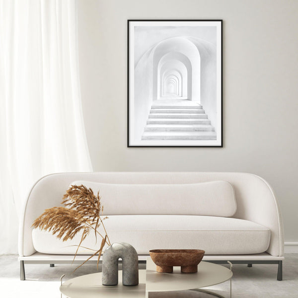 White Architecture | Art Print
