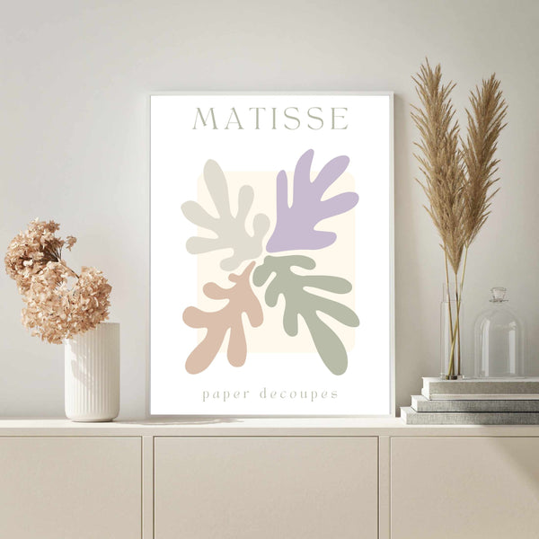 Matisse Mauve & Nude Set of 3 | Gallery Wall