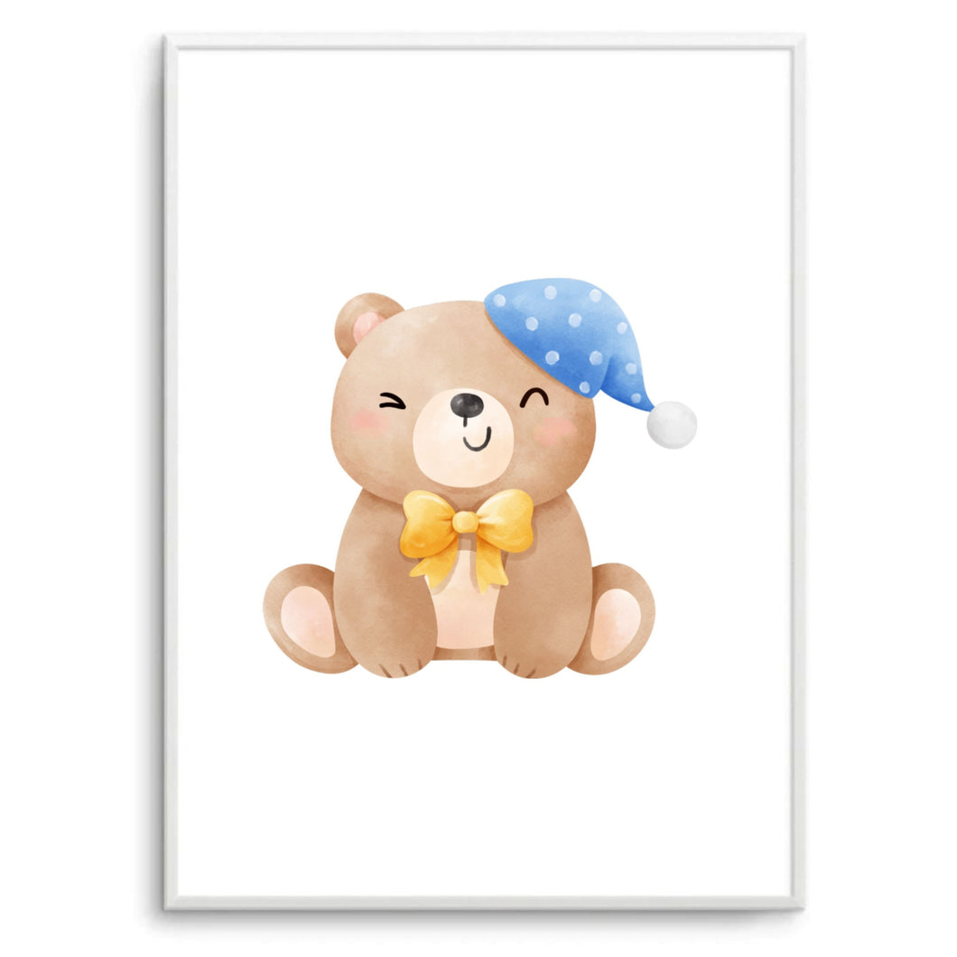 Blue Teddy IV | Art Print