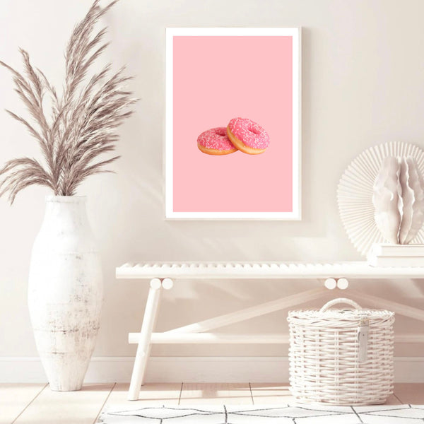Pink Donuts | Art Print