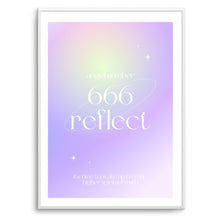 Load image into Gallery viewer, Angel Number 666 Reflect Aura Gradient
