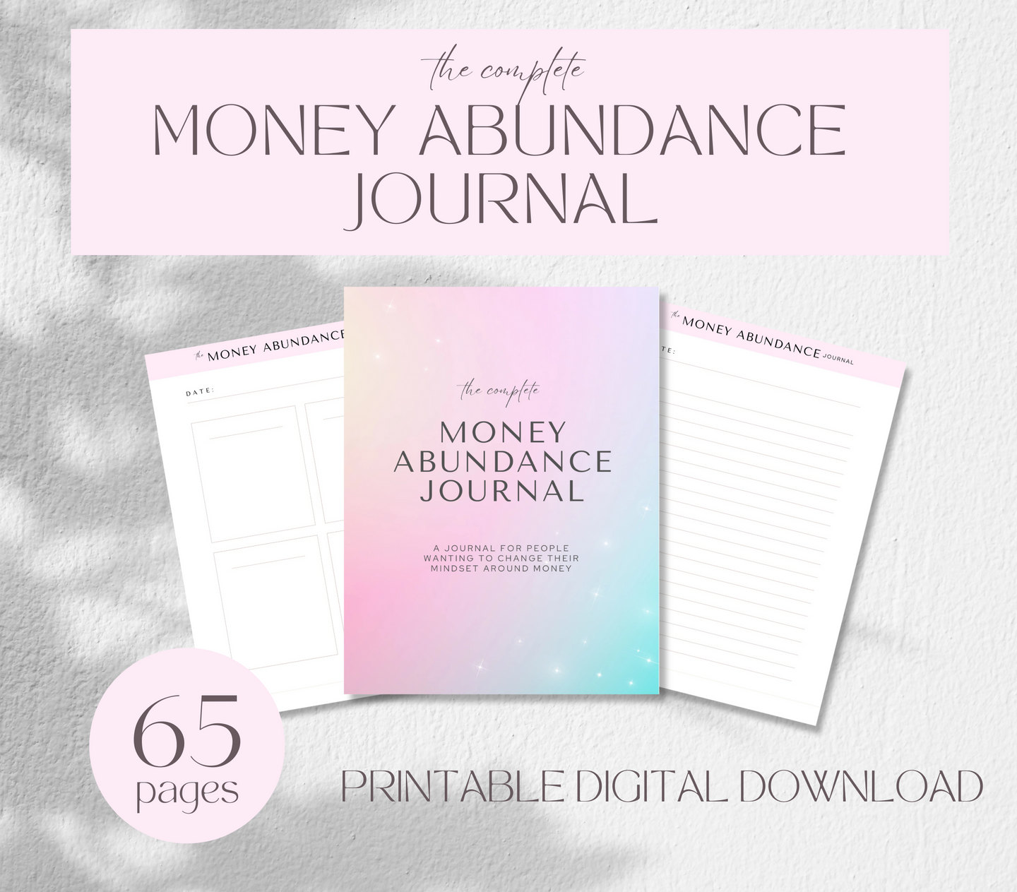 Money Abundance Journal eBook