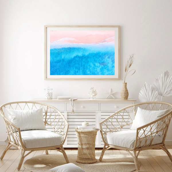 Beach Ocean Landscape VI | Art Print