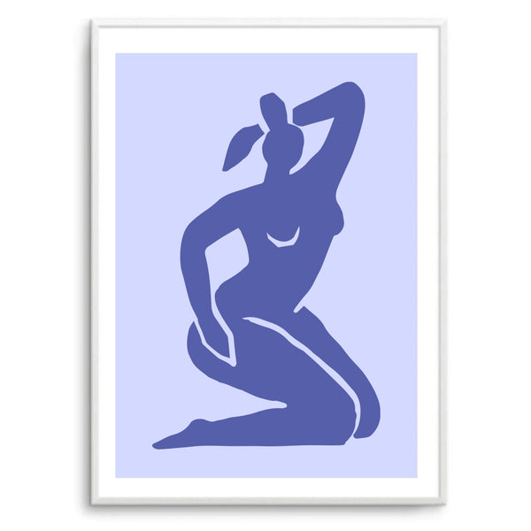 Matisse Body Blue II | Art Print