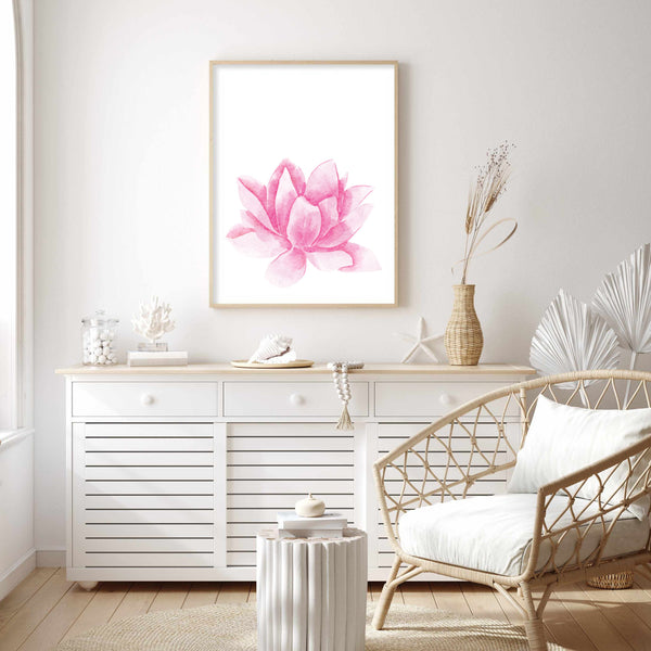 Pink Lotus I | Art Print