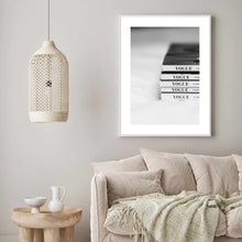Load image into Gallery viewer, Black &amp; White Books | Framed Print

