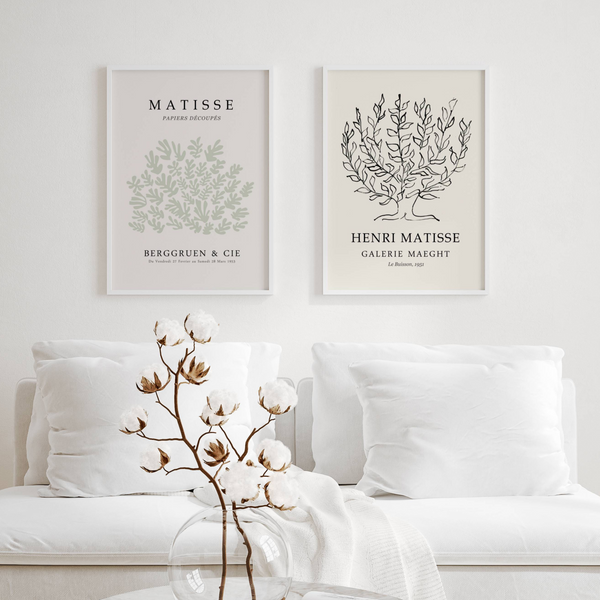 Matisse Neutral I Set of 2 | Gallery Wall