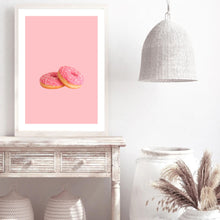 Load image into Gallery viewer, Pink Donuts | Art Print
