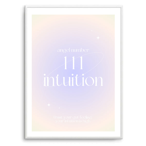 Angel Number 111 Aura Intuition Gradient