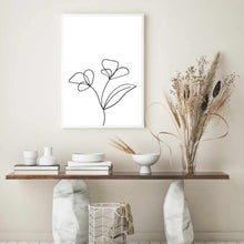 Load image into Gallery viewer, Line Art Flower II | Art Print
