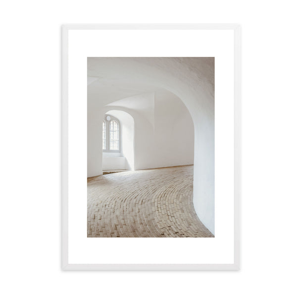 Neutral Aesthetic Arch | Framed Print