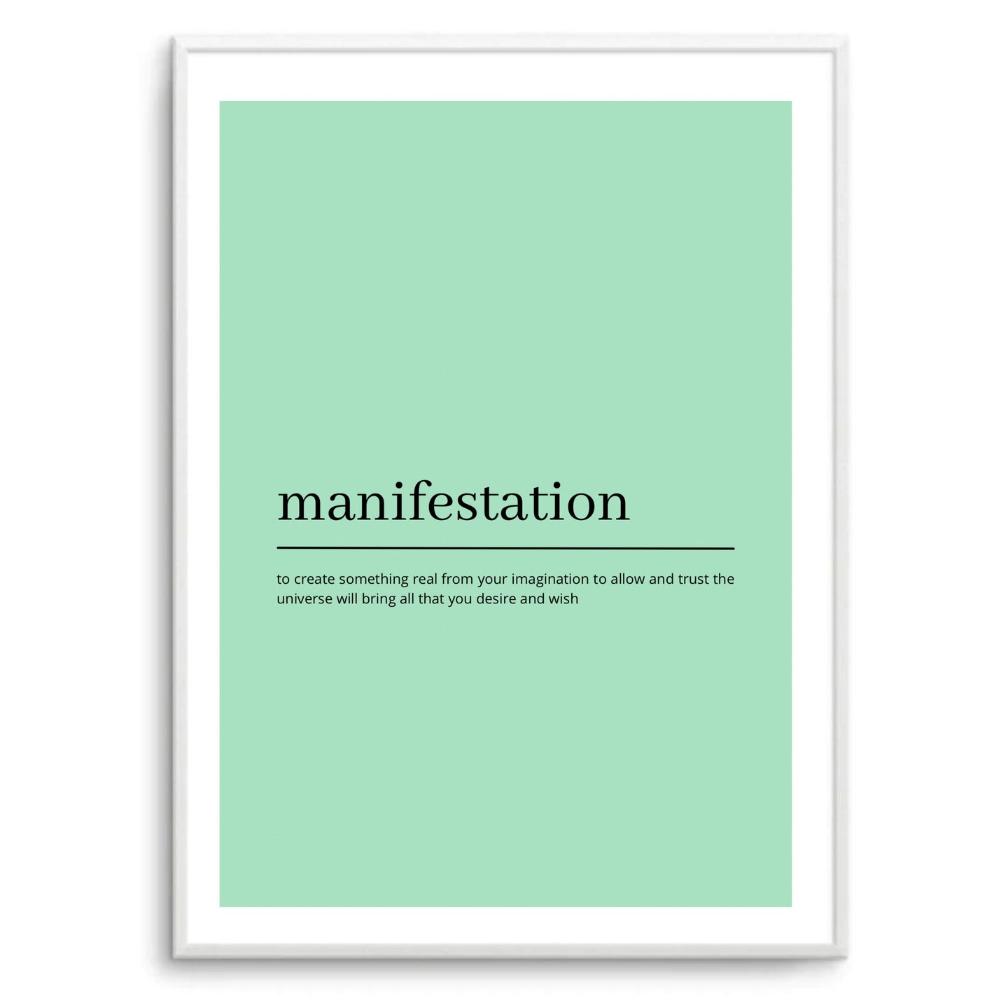 Manifestation Definition