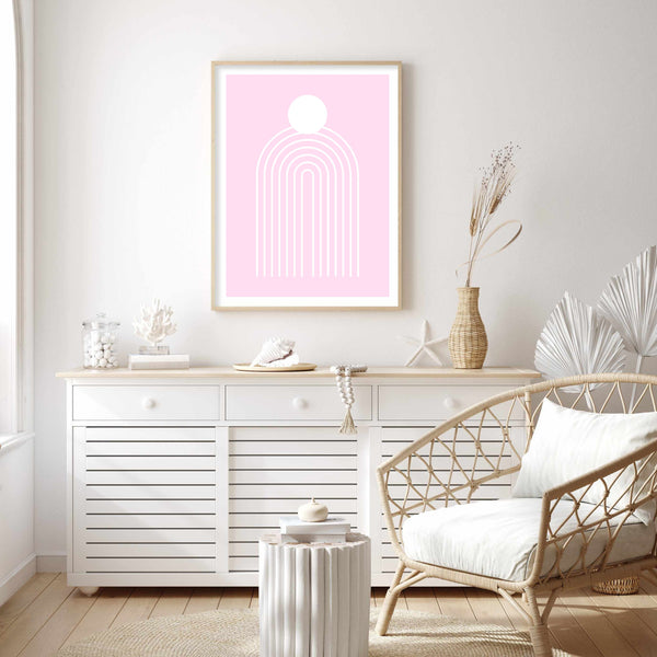 Matisse Rainbow Baby Pink | Art Print