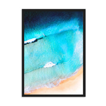 Load image into Gallery viewer, Aerial Beach V | Framed Print
