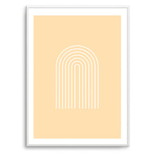 Load image into Gallery viewer, Boho Arch Apricot | Art Print
