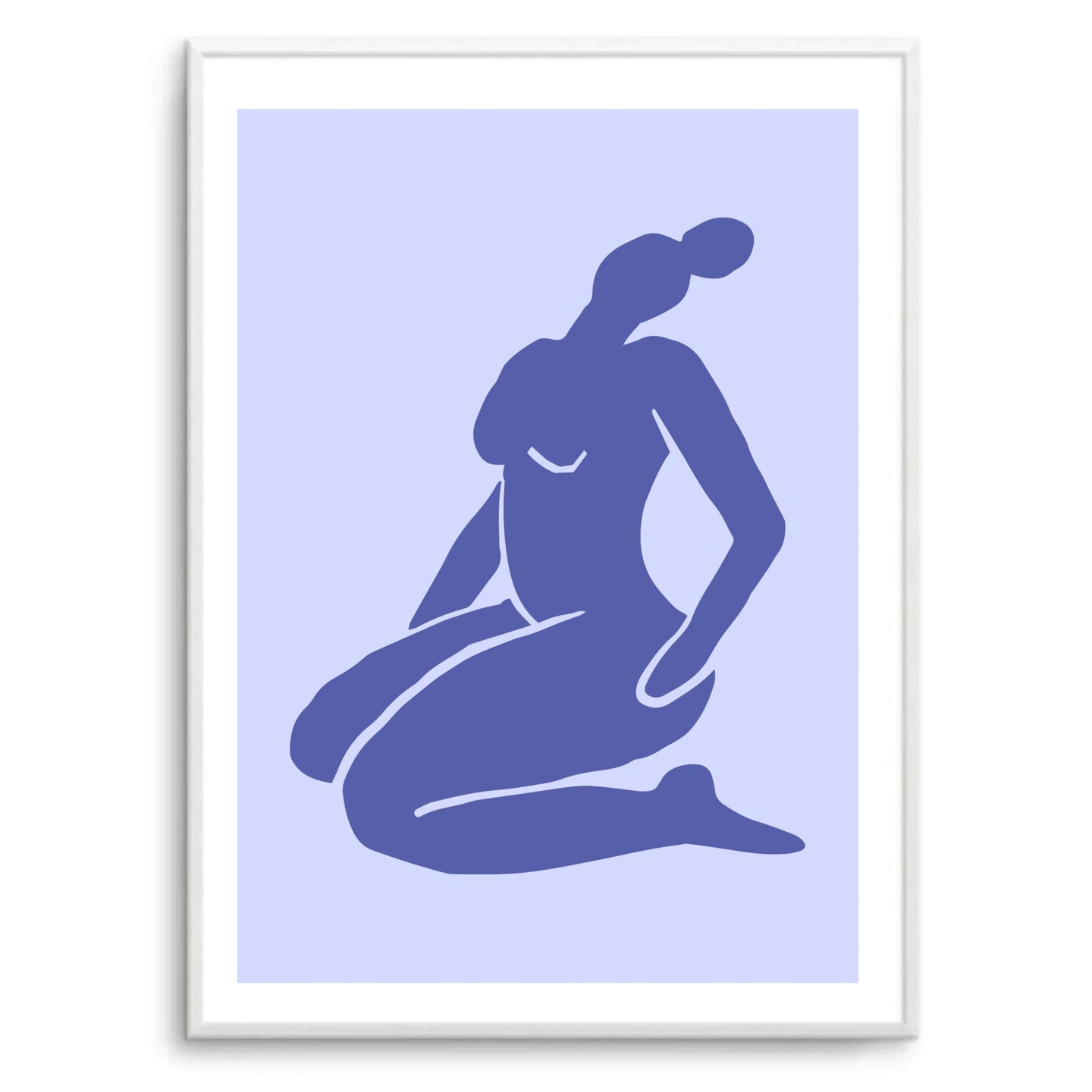 Matisse Body Blue III | Art Print
