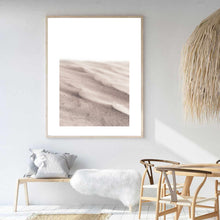 Load image into Gallery viewer, Neutral Aesthetic Sand Dune | Framed Print
