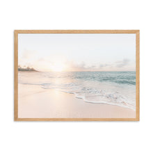 Load image into Gallery viewer, Pastel Ocean Landscape | Framed Print

