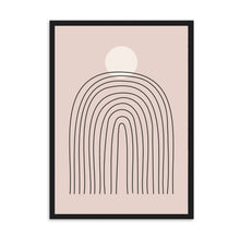 Load image into Gallery viewer, Matisse Rainbow Pink | Framed Print
