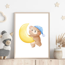 Load image into Gallery viewer, Blue Teddy III | Art Print
