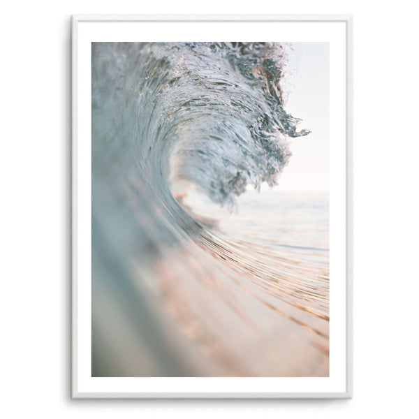 Coastal Beach Waves | Art Print