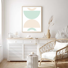 Load image into Gallery viewer, Boho Abstract Mint II | Art Print
