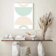 Load image into Gallery viewer, Boho Abstract Mint II | Art Print
