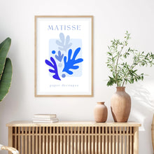 Load image into Gallery viewer, Matisse Bright Blue III | Art Print
