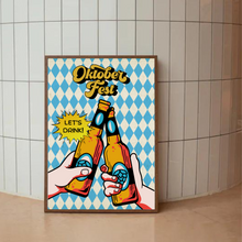 Load image into Gallery viewer, Oktoberfest Let’s Drink | Art Print
